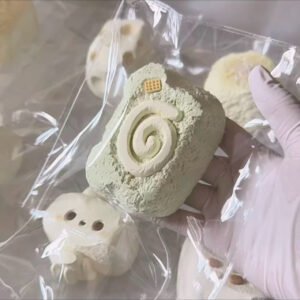 white swirl squishy